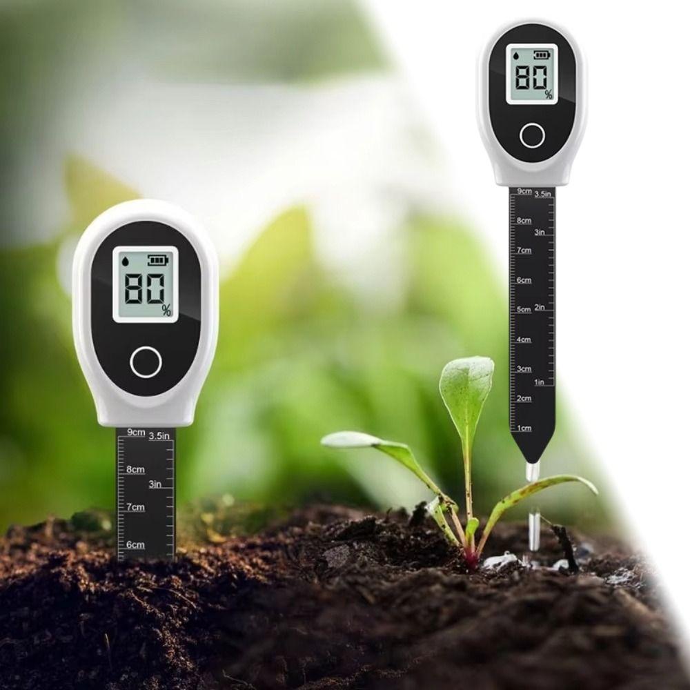 LCD Soil Moisture Meter Sensitive Moisture Sensor Portable Soil Water Content Analyzer Plants