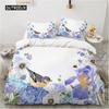 Luxury 3D Bedding Set Europe Double Duvet Cover Set Bed Linen Comfortable BlanketQuilt Cover Bed Set Nordic Colour