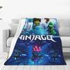 Флисовое одеяло N-ninjagos Смешные пледы для кровати дивана диванчика 150*125 см Кусок ковра