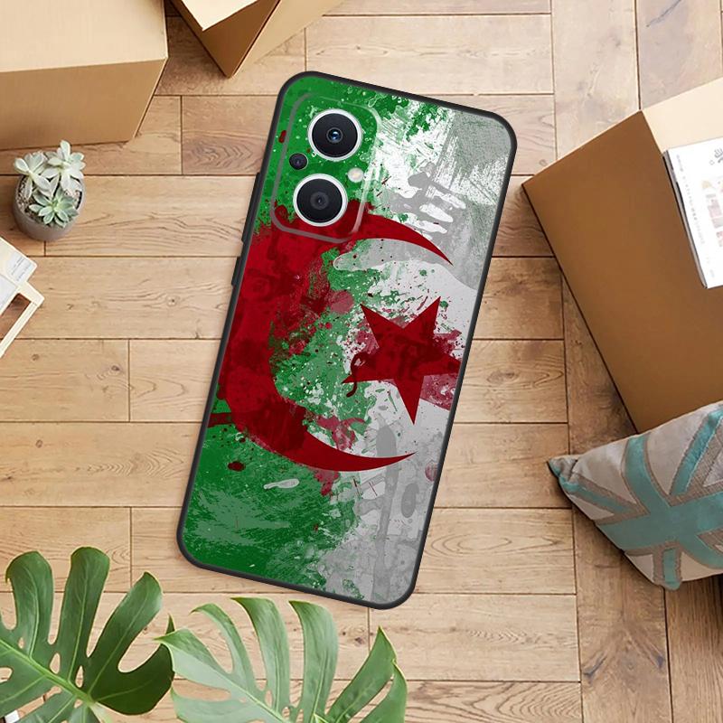 Флаг Алжира Алжирский чехол для OPPO Reno 13F 14F 12F 10 11 12 13 14 Pro 8T 7 8 Lite OPPO Find X9 X6 X5 X8 Pro Чехол