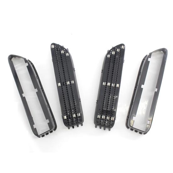 2шт боковое крыло вентиляционная решетка антикоррозийная идеально подходит для бокового крыла из АБС-пластика с воздушным потоком