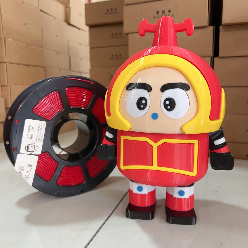 PETG Базовый Красный Филамент для 3D-печати PETG Одноцветный 1,75 мм 1 кг Пластиковые Стержни для 3D-печати Филамент