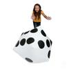 NEW Funny Outdoor Inflatable Dice 28*28cm Pool Party Games Entertainment Dot Diagonal Giant Adults Game Play Cube