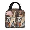 Dutton Ranch Yellowstone Insulated Lunch Bag for Women Kids Portable Food Boxes Thermal Lunch Box Tote
