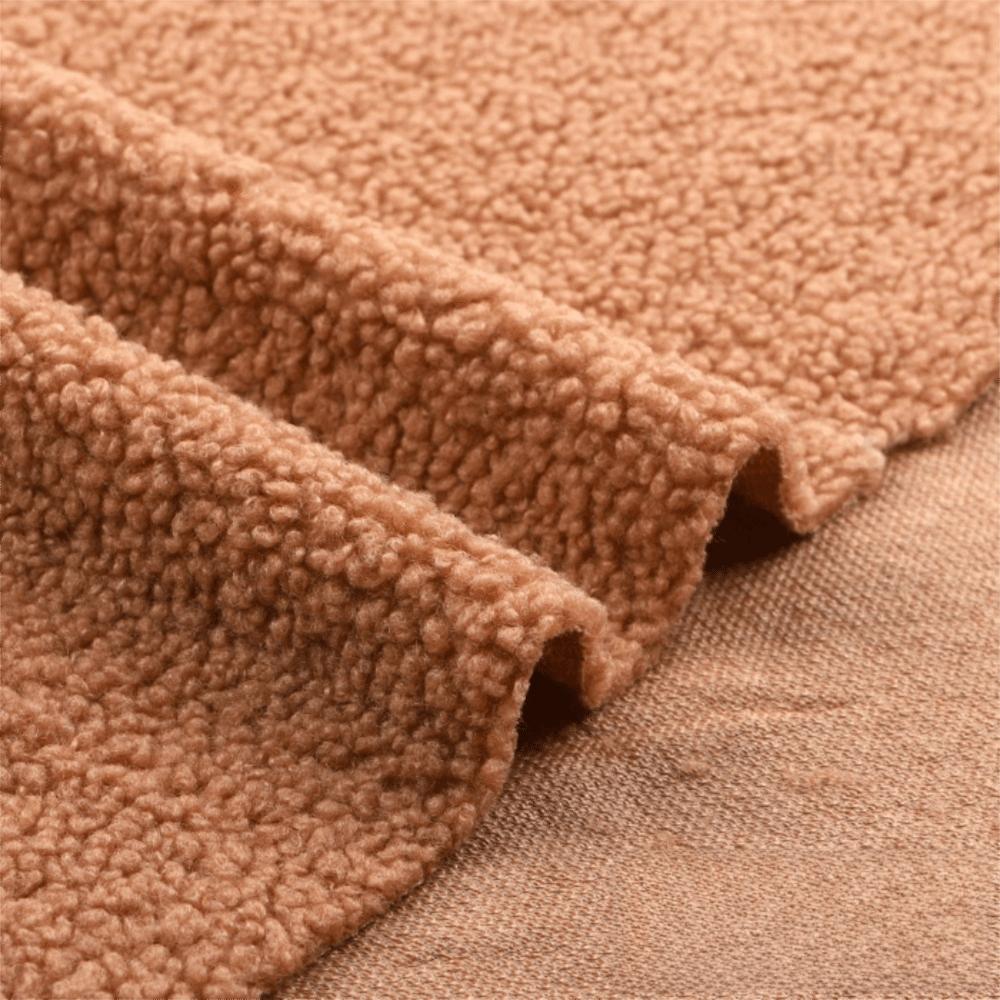 Ткань из искусственной овечьей шерсти 160x100см, утолщенная, теплая, коралловый флис, для одежды, шитья, подкладочные материалы