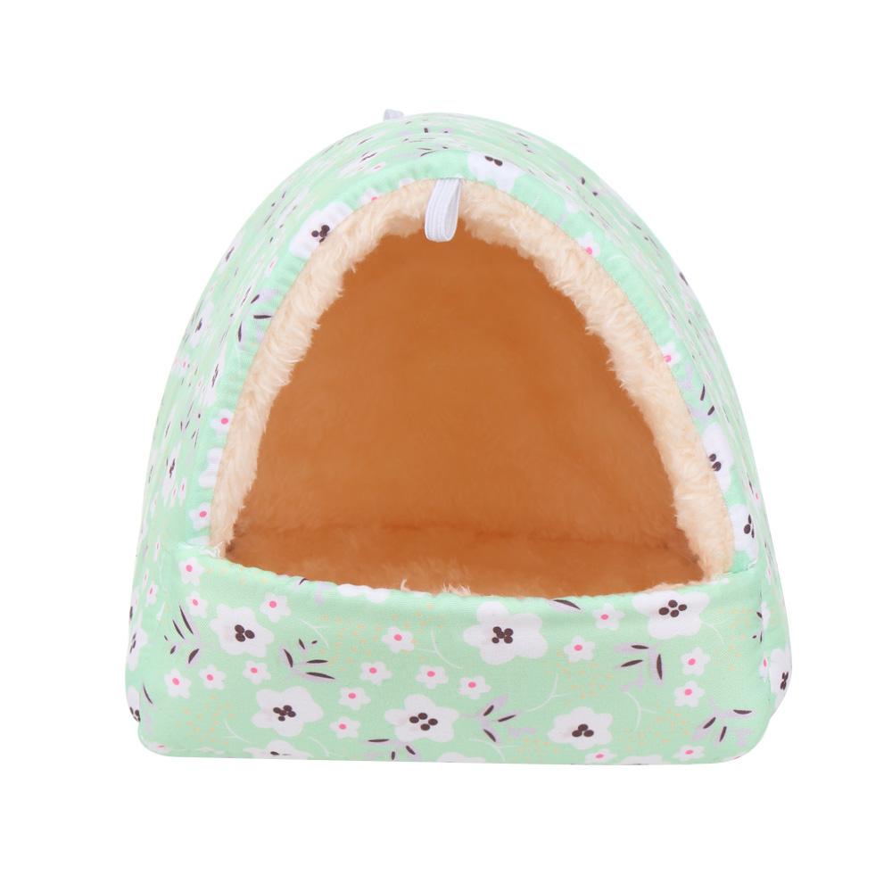 Squirrel Comfortable Mini Cage Hamster House Small Animal Sleeping Bed Guinea Pig Nest Warm Mat