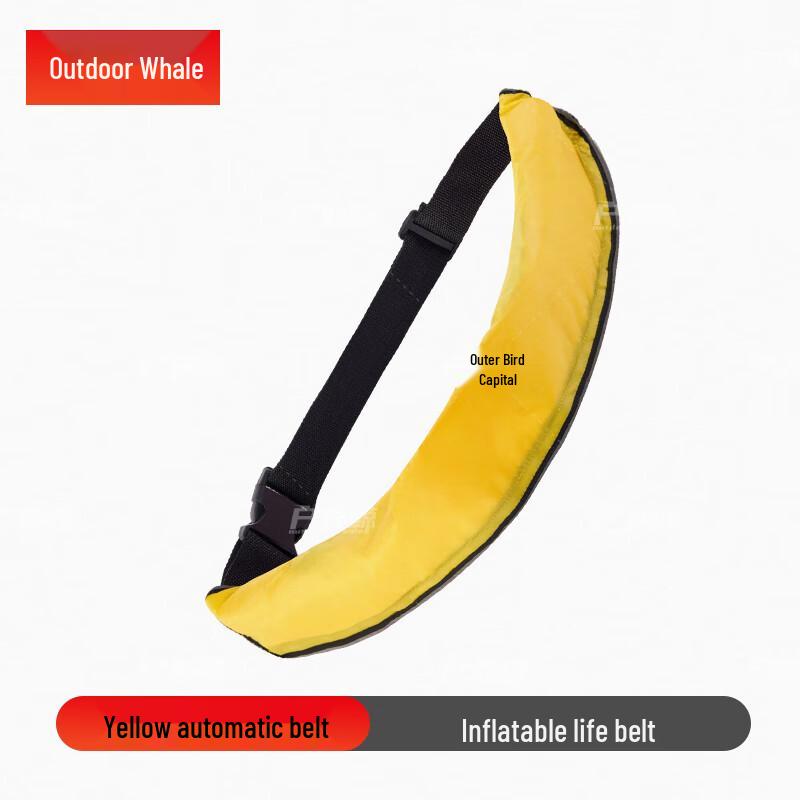 Outdoor Whale Inflatable Life Belt for Adult Water Rescue