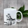 Oriental - cat mug, cheerful mug for a dog lover, personalized gift from the Art-Dog brand