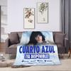 Warm BlanketBoy Girl Decorative Aitana CUARTO AZUL Tour 2025  Throw Blanket Flannel Bedspread For Bedroom Pattern Sofa Bed Cover