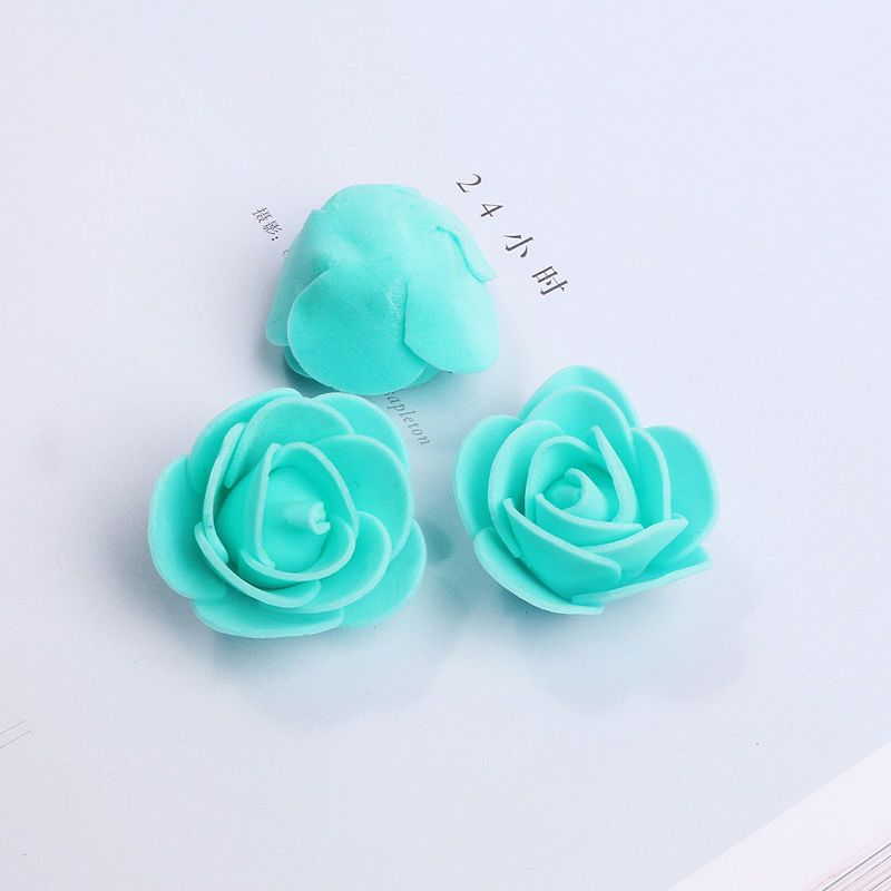 10/50/100 шт. 3 см пенопластовая роза для медведя искусственные цветы Diy подарочная коробка свадебные декоративные рождественские украшения для дома 20 цветов