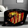 Atletico Madrid Print Blanket - Soft & Comfortable, for Bedroom, Travel, Sofa, Home Decoration - Birthday Christmas Gift for Friend