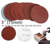 100pcs Car Sander Discs Sanding Polishing Pads Sandpaper Set 3inch/75mm 3000Grit