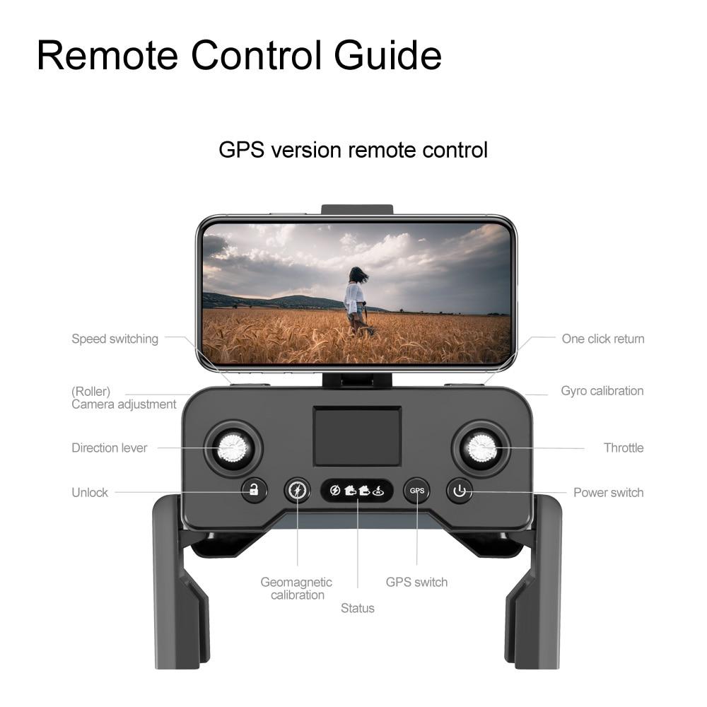 V168 PRO Drones GPS Profesional 8K with HD Camera FPV 5G Wifi Brushless Motor Foldable RC Quadcopter Obstacle Avoidance Drone Toy Gift