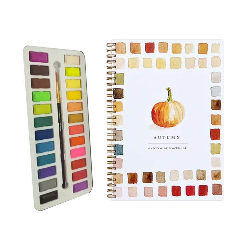 Рабочие тетради по акварели, рабочие тетради по акварели для начинающих, принадлежности для рисования художественных промыслов, акварельные книги для детей, взрослых, подростков