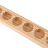 1Pcs  6 Holes Essential Oil Wooden Display Stand Essential Oil Storage