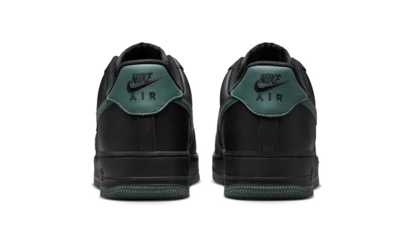 FJ4146-001 Nike Air Force 1 '07 Черный Винтажный Зеленый (Мужской)