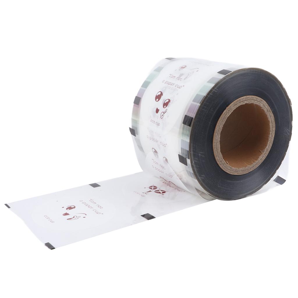 Cup Sealing Film Disposable Plastic Milk Tea Cup Sealer Film for 2500 Cups 90 To 95mm Diameter Cups