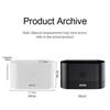 Electric Essential Oil Diffuser Humidifier Flame Light Effect 2 Brightness Levels for Aroma Household