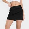 Женские однотонные повседневные спортивные шорты для фитнеса, бега, йоги, плиссированные юбки, теннисная юбка