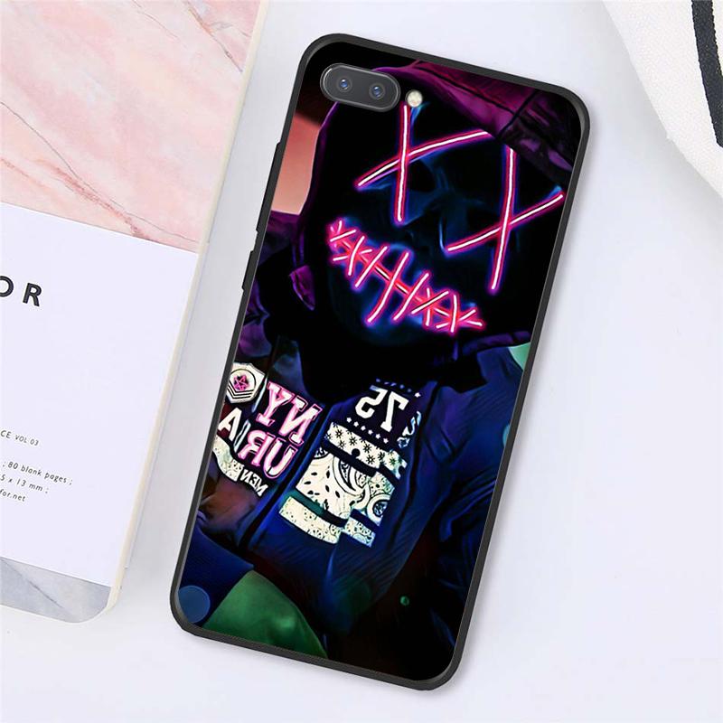 DJ Man Неоновая Маска Противогаз Мальчик Чехлы Для Телефонов Для Huawei Honor 7C 7A 8X 9X 8A 10i 20S 8C 8S 9A 9S 10X lite