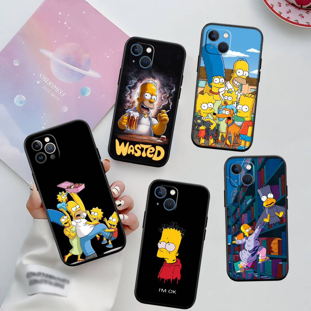S-Simpsons Case for Samsung A06 A35 A25 A24 A15 A05S A05 M55 M35 M15 A02 A12 A13 A10 A16 A20 A30 A22 A31 A32 A33 A42 A50