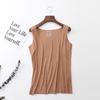 Women's Summer Modal Tank Top - Breathable, Sweat-Absorbent, Solid Color Camisole