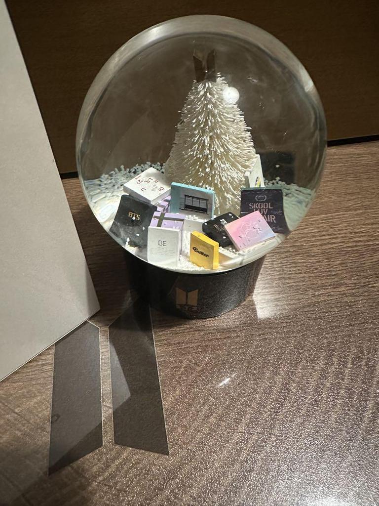 [Б/У] BTS MERCH BOX 10 Снежный шар