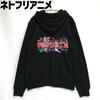 [USED] Netflix Anime Hoodie, Black, Sweatshirt, Size M