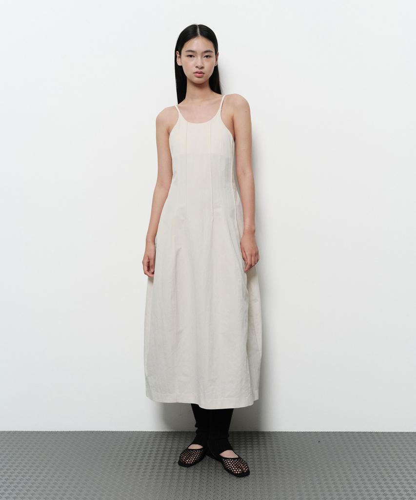 Daiaegeuneol Halterneck Long Dress (Cream)