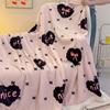 Thicken Warm Cartoon Blanket Comfortable and Skin-friendly Throw Blankets Velvet Bed Cover Cute Bedspreads for Bed Sofa Couch