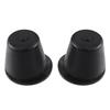 2 Pcs Car Hood Rubber Bumper Hood Bumper Stop Cushion Stopper Black Rubber