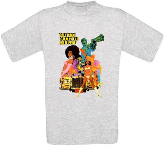Cotton Comes to Harlem When Night Comes in Manhattan Cult Movie T-Shirt NEW-