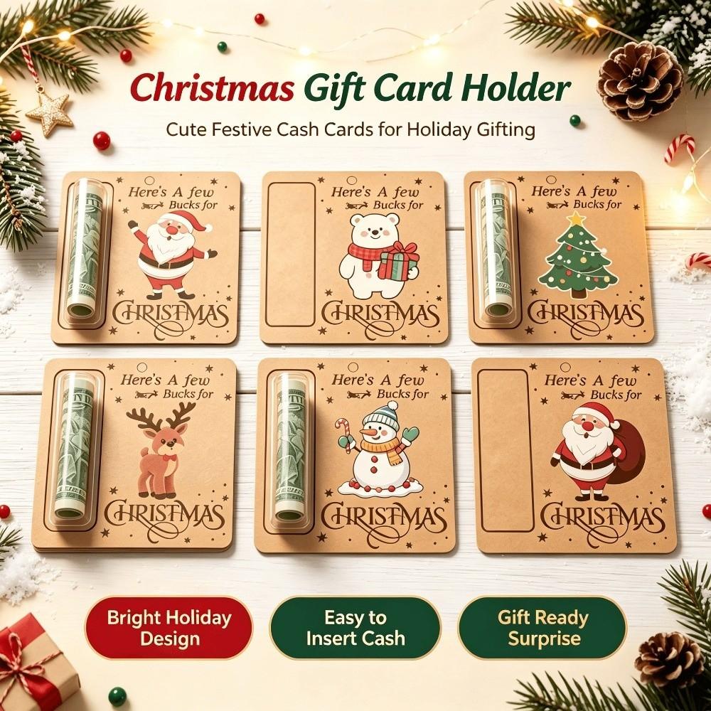 6Pcs Kraft Paper Christmas Tree Hanging Pendant Xmas Tree Ornament for Holiday Party Scene