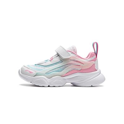 Li Ning Kids Fashion Color Block Удобная повседневная обувь с низким верхом Детская повседневная обувь YKCQ274-52