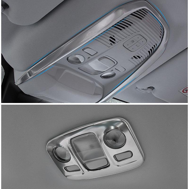 Автомобильная передняя и задняя крышка лампы для чтения, аксессуары для интерьера для Peugeot 3008 5008 GT 2016 2017 2018 2022 2023