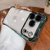 Четырехугольный чехол Space Shell Подходит для iPhone 17 Акриловый чехол для телефона Apple 16 ProMax Куртка с воздушной подушкой от падений