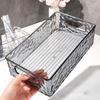 Прозрачный ящик для хранения косметики, органайзер для макияжа в ванной комнате, роскошный органайзер для косметики, органайзер для хранения косметики