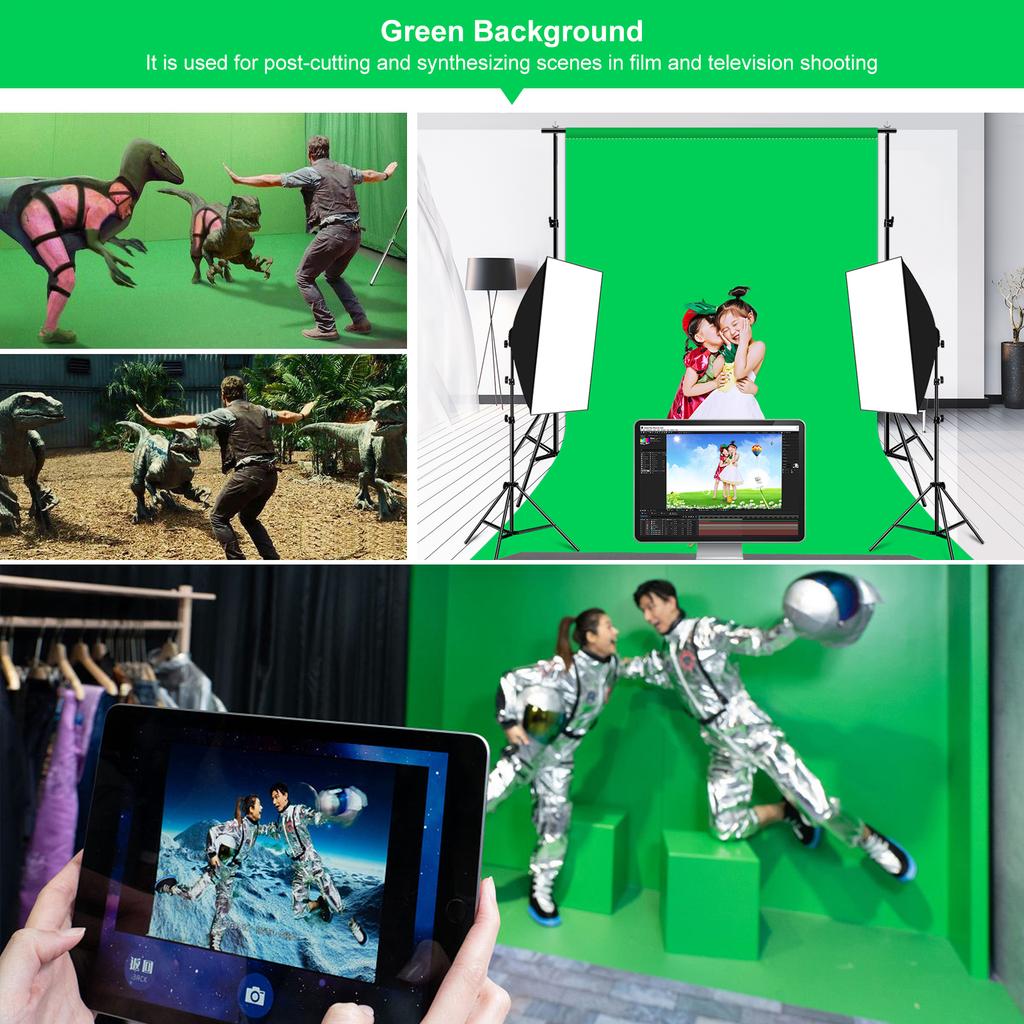 PULUZ 3м x 6м Фотофон Мягкая ткань Однотонный Неотражающий Фотофон Моющийся Гладится Реквизит для съемки