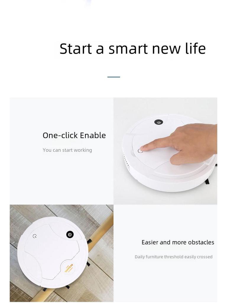 Полностью автоматический пылесос и увлажнитель воздуха: Робот для уборки дома