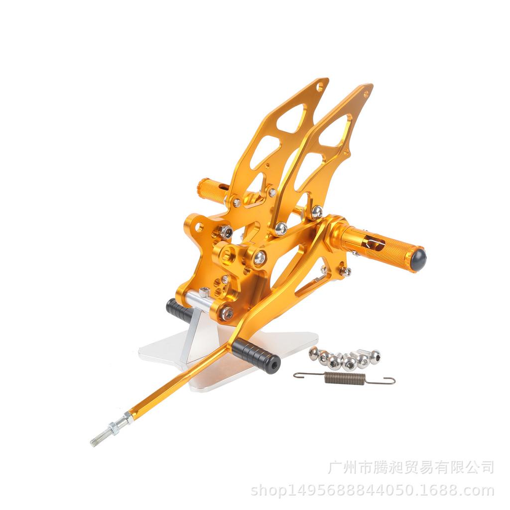 Совместимо с Kawasaki EX250 Ninja 250R 2008-2012 CNC Мотоциклетная Передняя Подножка Треугольный Кронштейн