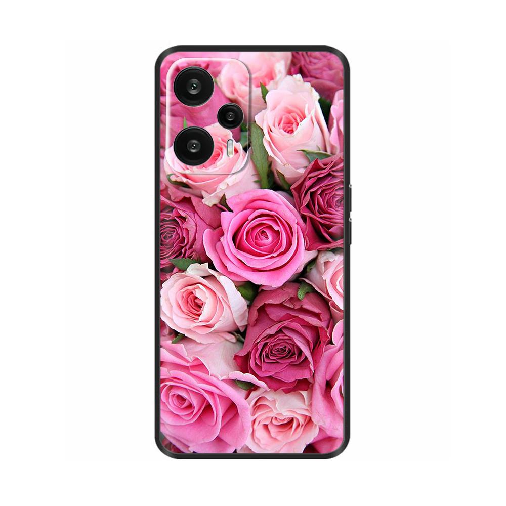 Для Xiaomi Poco F5 Pro Чехол Милый Задний Чехол для Телефона Обложка для Xiaomi Poco F5 Pro F 5 F5 Pro pocoF5 Coque Мягкий Ударопрочный Fundas