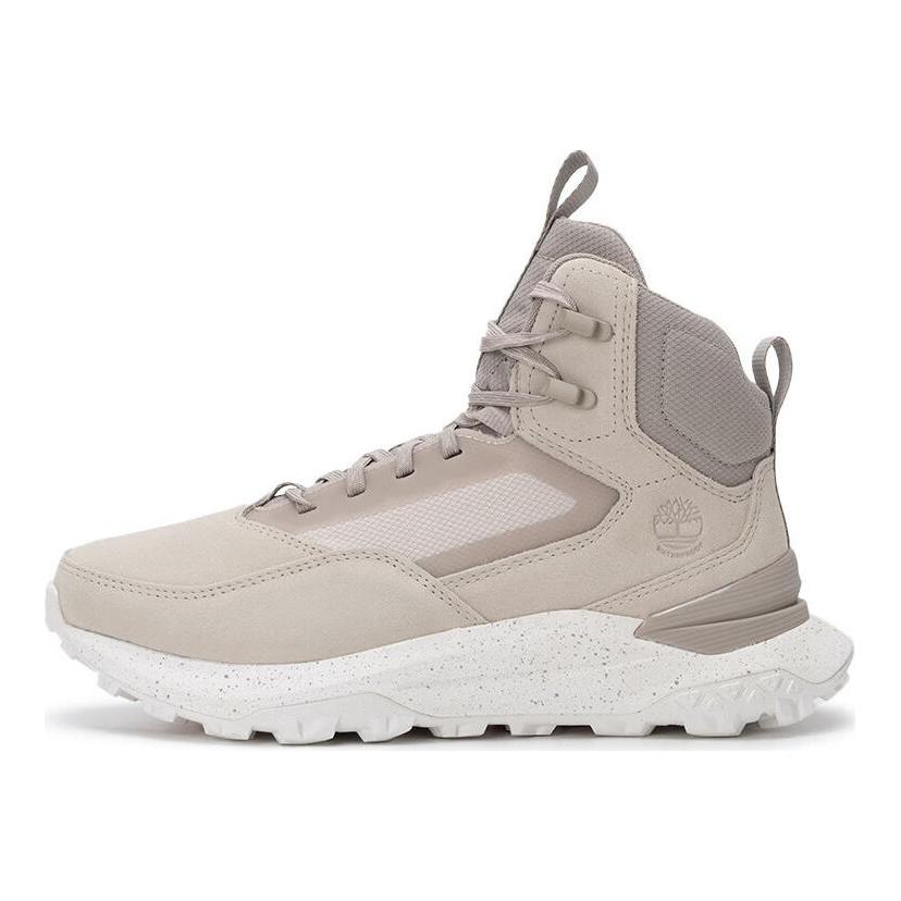 Timberland Спортивные повседневные прочные высокие походные ботинки мужские белые TB0A6DB3-EZ2