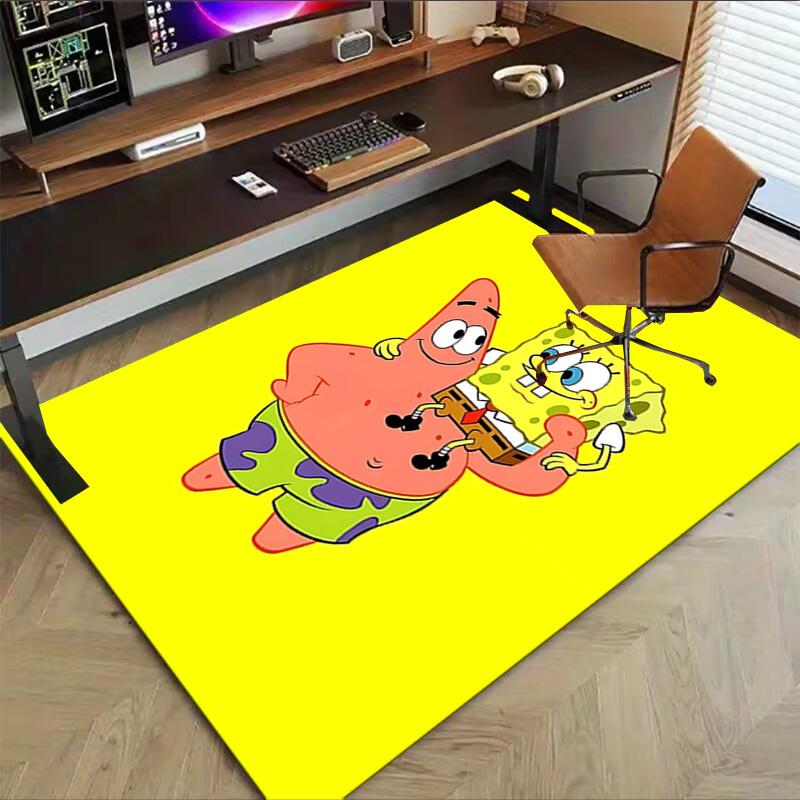 1pc Underwater Pineapple Home Carpet for Playroom Bedroom Living Room Sofa Home Decor,kids Game Area Rug Non-slip Floor Mat Y7297