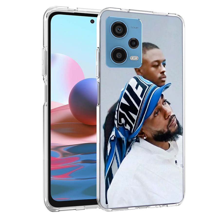 Kendrick Lamar DAMN Phone Case For Redmi Note 13 12 14 15 Pro Plus 13R 11 11T 11E 11S 10 Pro 10S 9 9S Cover Cell Clear TPU Capa