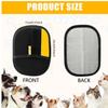 2x Electrostatic Pet Hair Removal Gloves Brush Double-sided Pet Grooming Glove