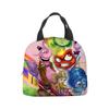 Mind Secret Service 2Внутри и снаружи 2 Плюшевая термосумка-ланчбокс Портативная сумка-холодильник с фольгой Сумка для пикника