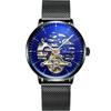 AILANG Brand New Automatic Mechanical Watch Waterproof Luminous Sugess Skeleton Watch Fashion Hollow Wristwatch Relojes Hombre