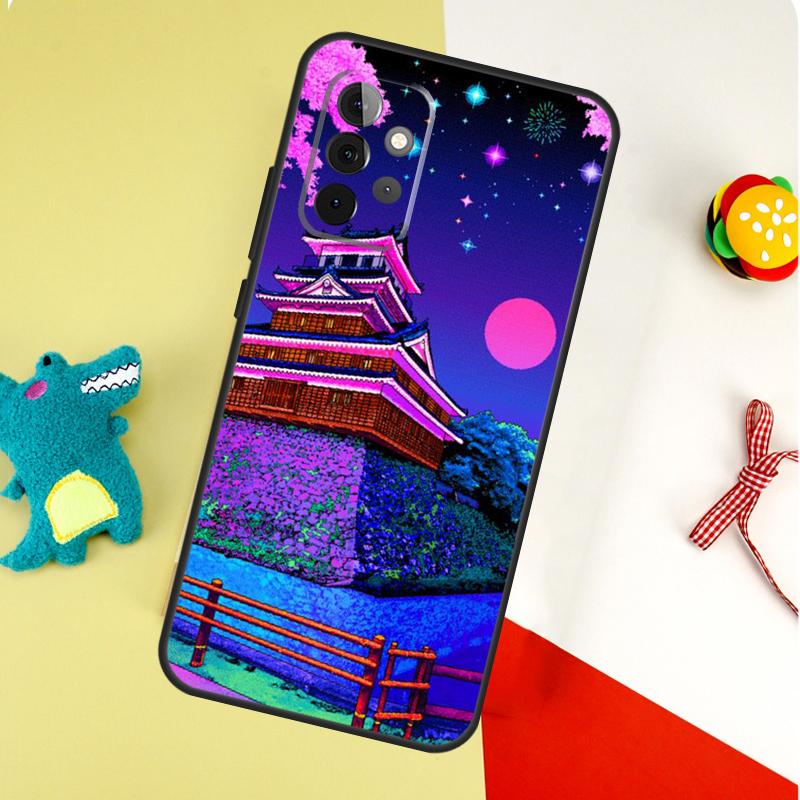 Art Pixel Aesthetic For Samsung Galaxy A54 A34 A14 A55 A35 A15 A53 A33 A13 A05 A06 A16 A22 A32 A52 Phone Case