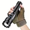 Super Bright Flashlight White+UV Light Zoom High-power Tactical Flashlight Green/Red WorkLight Blood Pet Detection Lamp Magnetic