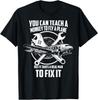 New Limited Airplane Mechanic, Real Man Fix Plane T-Shirt Tops Tee